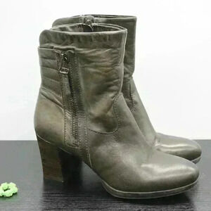 MJUS Glenda Women’s Dark Olive/Storm Leather Boots